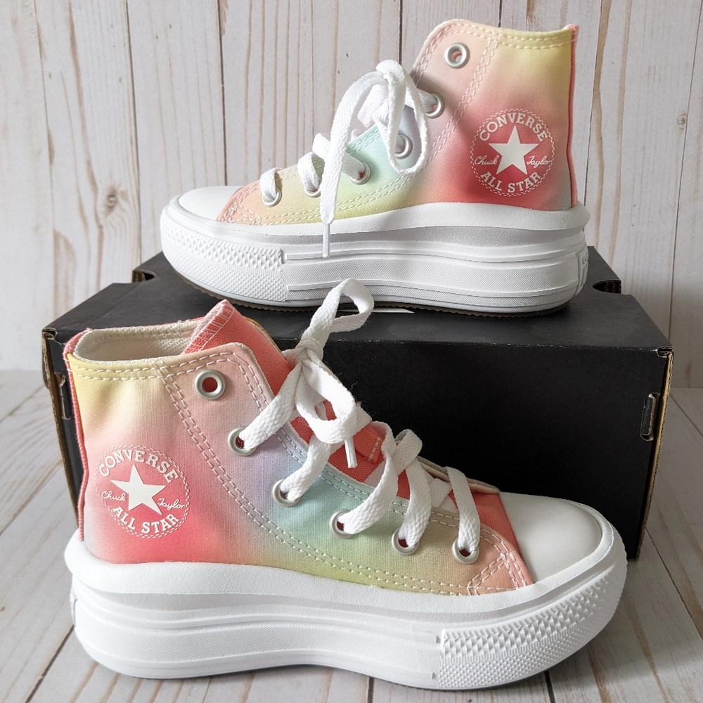 CONVERSE CHUCK TAYLOR ALL STAR MOVE PLATFORM KIDS NIB